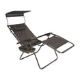 thumbnail image 5 of Bliss Hammocks Gravity Free Chair w/ Canopy , Drink Tray, & Pillow, 30-in. Wide XL, Weather & Rust Resistant, 360 Lb. Capacity, 5 of 17