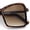 Tortoise - Brown, variant on Womens Diva Oversized Butterfly Thin Plastic Fashion Retro Sunglasses All Black
