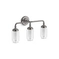 thumbnail image 5 of Kohler Lighting 32806-Sc03 Artifacts 3 Light 23" Wide Bathroom Vanity Light - Brushed, 5 of 7