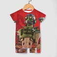 thumbnail image 3 of Apex Legends Octane Baby Romper Short Sleeve Bodysuits Soft Rompers Summer Clothes One-Piece Jumpsuits Outfits 12-18M, 3 of 7