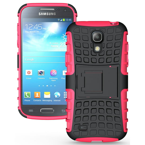 Nakedcellphone Pink Grenade Rugged Tpu Skin Hard Case Cover Stand For Samsung Galaxy S4 Mini Sprint Verizon At T Us Cellular Unlocked L520 I435 R980 I9190 I9191 I9192 I9195 I9198 Walmart Com