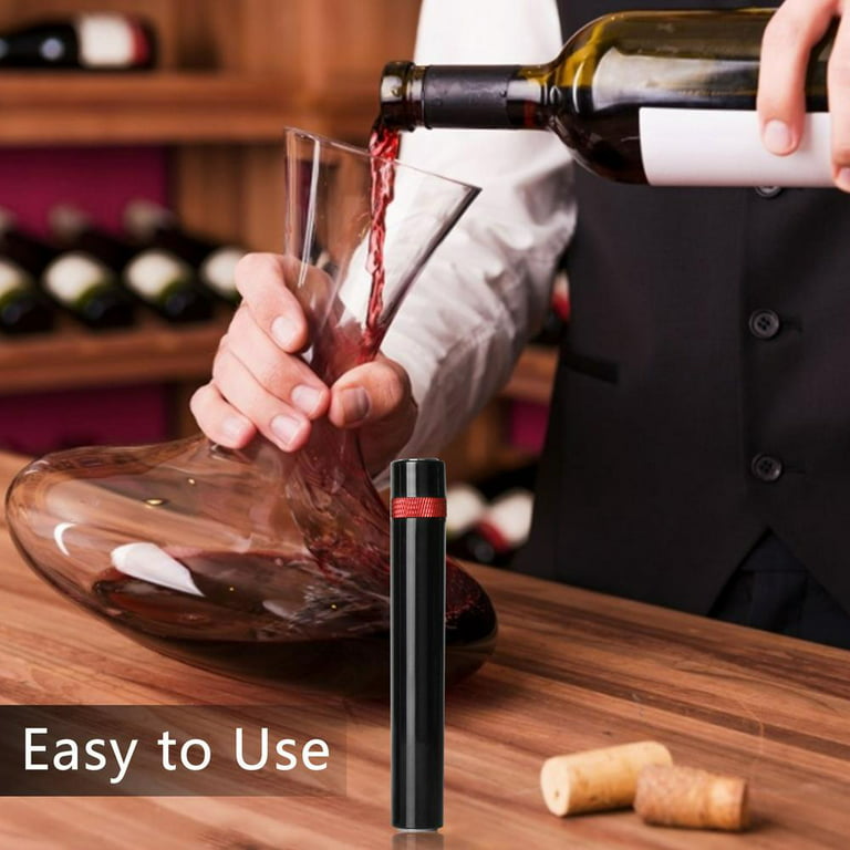 inhoud Roei uit tot nu Tohuu Wine Cork Opener Air Pump Wine Corkscrew Portable Wine Cork Remover  for Wine and Corks Quick Bottle Opening Tool for Elegant Drinking Corkscrew  for Home Restaurant Party Wine Lovers superb -
