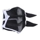 thumbnail image 2 of Máscara para moscas de caballo, transpirable, cómoda, suave, diseño de malla fina, máscara facial para caballo, suministros para caballos con orejas, color negro, 2 of 15