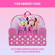 Disney Minnie Mouse Cozee Buddy Flip-Out Chair by Delta Children, Pink