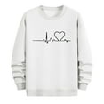 thumbnail image 6 of Xdegoge Valentines Day Sweatshirt for Men Playful Love Heart Graphic Crewneck Pullover Causal Loose Long Sleeve Valentine Top, 6 of 7