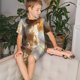 thumbnail image 4 of Fotbe Rainbow English Cocker Spaniel Pijama Estampada de 2 Piezas para Niños – Ropa de Dormir de Manga Corta Cómoda para Niños y Niñas, Camiseta y Shorts de Algodón-XX-Large, 4 of 6