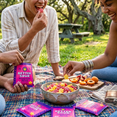 thumbnail image 5 of 3pk Better Sour Pomegranate Apricot Gummy Stars (1.8oz Each), Pomegranate Apricot Gummies, Vegan Low Sugar Candy, Plant-Based Chewy Fruit Snacks, No Artificial Colors or Flavors, 5 of 5