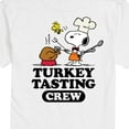 thumbnail image 3 of Peanuts - Turkey Tasting Crew - Men's Short Sleeve Graphic T-Shirt, 3 of 6