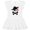 AA-White, variant on Inktastic Pirate Skull and Cross Bones Girls Toddler Dress