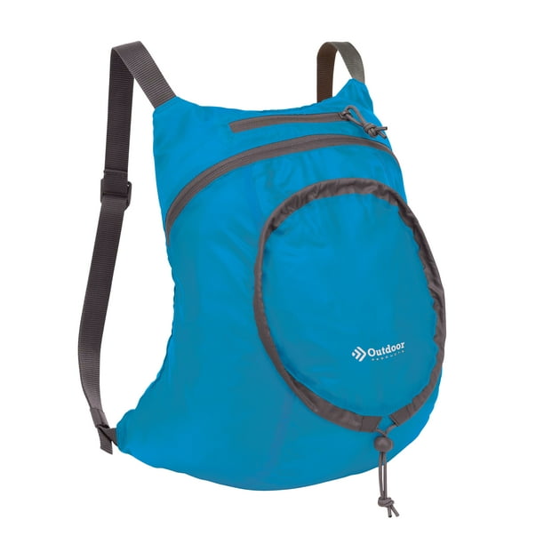 Outdoor Products 14 Ltr Backpack, Packable, Light Blue, Unisex