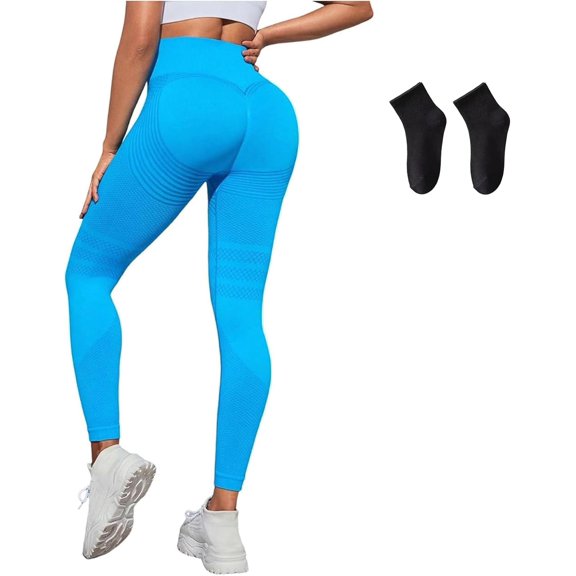 High Waisted and Hip Lifting Yoga Elastic Quick Drying Tight Pants, High Waist 3D Anti Cellulite Leggings for Women