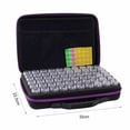thumbnail image 2 of Estuche De Almacenamiento Para Pintura De Diamantes Con 120 Ranuras, A Prueba De Golpes, Accesorios Para Manualidades, Contenedores Para Anillos, Abalorios, Diamantes De Imitación Brillantes Yuarrent HA023589-00, 2 of 7