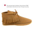 thumbnail image 4 of Minnetonka Femmes Classique Frange Boot, Semelle Souple Tan, 5 M US, 4 of 4