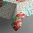 thumbnail image 3 of Pioneer Flower Rectangle Tablecloth 60"x84",Waterproof Polyester Rectangle Table Cloth, Wipeable Spillproof Polyester Tablecloth for Dining, Camping, Indoor and Outdoor, 3 of 5