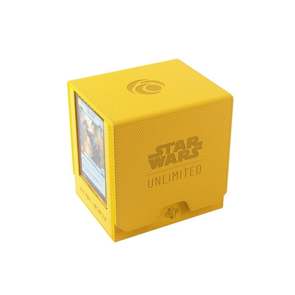 Game Genic Star Wars Unlimited Twin Suns Deck Pod Deck Box (Yellow)