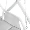 thumbnail image 7 of Greemotion Sandor Outdoor Metal Swing with Canopy Sun Shade in White, 7 of 7