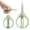 Green, variant on 1Pcs Office Scissors, Pastel Retractable Safety Craft Scissors 5.67in Full Length, Portable Stationery Cutting Scissors for Home Office DIY Craft Packaging Sewing Projects, Green