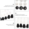 thumbnail image 3 of unbranded 36Ud Tapones De Silicona Para Auriculares in-Ear Protección Y Confort Multicolor, 3 of 8