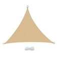 thumbnail image 3 of S SERENABLE Voile d'Ombrage Robuste Protection Solaire Auvent pour Balcon et Terrasses Extérieurs Triangle 6 m, 3 of 9