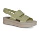 thumbnail image 3 of Sandalia casual ULÄN SUMMER 9870 Verde matcha dos tiras, 3 of 5
