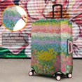 thumbnail image 4 of Pioneer Flower Floral Print Pattern Luggage Cover Fashion Suitcase Cover Baggage Covers Fit 25-28 Inch Luggage (Go Travel), 4 of 5