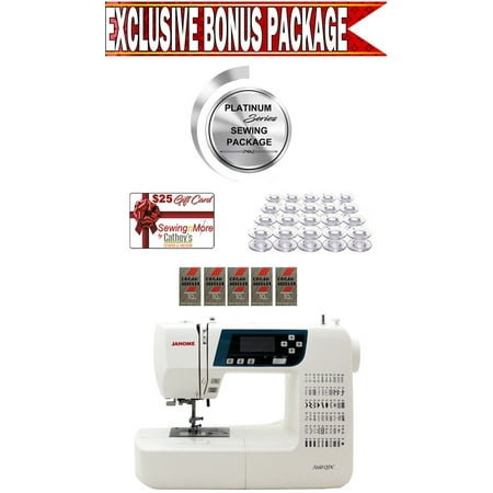 - Janome 3160QDC Computerized Sewing & Quilting Machine w/ Platinum Series Sewing Package