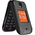 Case for Consumer Cellular Iris Flip Phone, Nakedcellphone Slim Hard