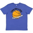 thumbnail image 3 of Inktastic I Play Like a Girl... Try to Keep Up Youth T-Shirt, 3 of 5