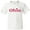 AA-White, variant on Inktastic Ohio in Red Text with Heart Youth T-Shirt