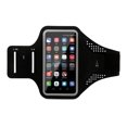 thumbnail image 1 of Hukapapa Bolso para el brazo para teléfono móvil para deportes al aire libre, funda para el brazo, bolso para el brazo para fitness, cinturón para el brazo impermeable de licra ultrafino.Negro, 1 of 5