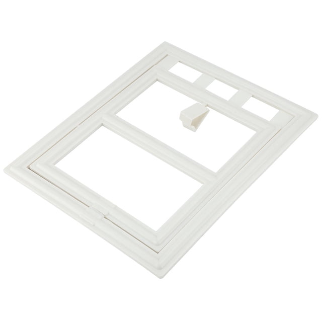 Porte pour Animaux, Intérieur et Extérieur, 2 Pcs, Porte pour Chat, Facile à Installer, Porte pour Chiot, Arrêt Automatique, Porte pour Chat Durable et Robuste