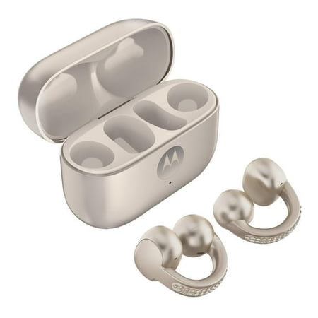 Moto Buds Loop XT2545-1 with Sound by Bose with Crystals by Swarovski French Oak