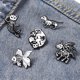 thumbnail image 5 of 5 PCS Insignias De Calavera Pasadores De Solapa Para Bolsas Monederos Disfraces Partido Decorativo Sunnimix Pernos de broche, 5 of 8