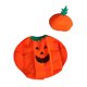 thumbnail image 5 of Sonducket Pumpkin Costume Hat Set Halloween Party Cosplay Prop Cute Banquet Clothes Clothing Cap Performance Sleeveless Kit Erwachsene 2Conjunto, 5 of 6