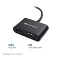thumbnail image 4 of Cable Matters Aluminum USB C to HDMI VGA Adapter for Surface Pro 7, MacBook Pro, Dell XPS 13, and More - Thunderbolt 3 Port Compatible, 4 of 7