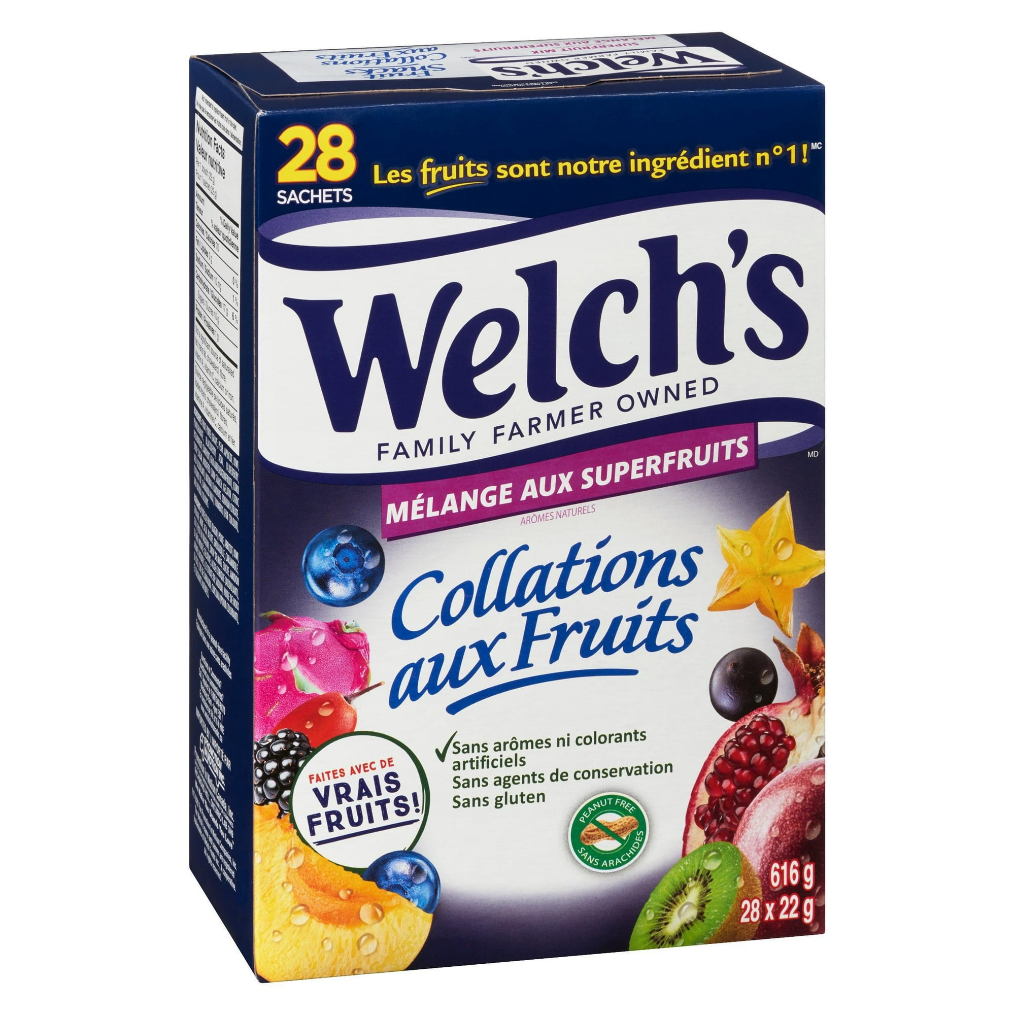 Welch’s® Fruit Snacks Superfruit 28 packets