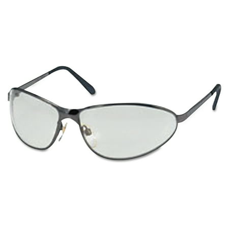 Honeywell Uvex Tomcat Safety Glasses, Gun Metal Frame, Gray (Best Gun Eye Protection)