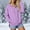 Purple, variant on Women Fall Zip up Hoodies Long Sleeve Lightweight Plus Size Hooded Sweatshirt Side Split Jackets with Pocket New Long Sleeve Jackets for Women Pinky M