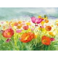 thumbnail image 2 of Art.com Meadow Poppies Art Print by Danhui Nai, 24" x 18", 2 of 4