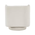 thumbnail image 5 of Lexicon Joyce Textured Fabric Swivel Chair in Beige, 5 of 10
