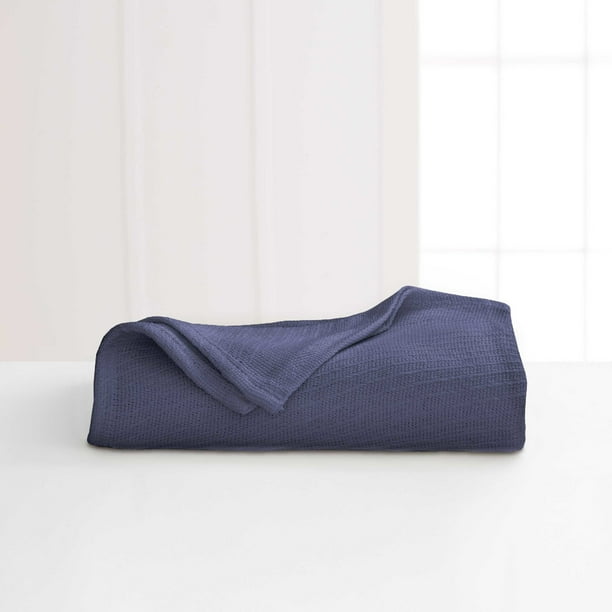 Martex Diagonal Weave Lightweight Layer Cotton Blanket