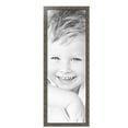 thumbnail image 2 of ArtToFrames 13" x 37" Silver Picture Frame, 13x37 inch Silver Wood Poster Frame (WOM-4993),  Pack, 2 of 7