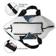 thumbnail image 3 of Disketp Wild Blue Cool Dragon Bolsa Tote Estampada para Mujer, Bolso de Hombro y de Mano para Compras y Viajes, 3 of 7