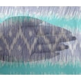 thumbnail image 4 of oneOone Viscose Chiffon Fabric Chevron Ikat Printed Craft Fabric BTY 42 Inch Wide, 4 of 4