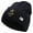 Navy, variant on Star US Army Veteran Military Embroidered 8 Inch Knitted Short Beanie - Black OSFM