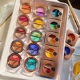 thumbnail image 3 of BEAUTY GLAZED Double Colors Eyeshadow Palette High Pigmented Glitter Matte Eyes Shadow Portable 07, 3 of 8