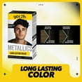 thumbnail image 2 of Got2b Metallics Permanent Hair Color, M48 Midnight Black, 2 of 9