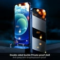 thumbnail image 2 of Clearance Sale Magnet Double-sided Buckle For  11 Pro Max Tempered Glass Phone Case For  12 All-inclusive Metal For  11, 2 of 5
