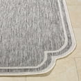 thumbnail image 4 of Hauteloom Arnola Living Room, Bedroom Patio Outdoor Area Rug - Traditional - Charcoal, Cream - 2'4" x 3'9", 4 of 6