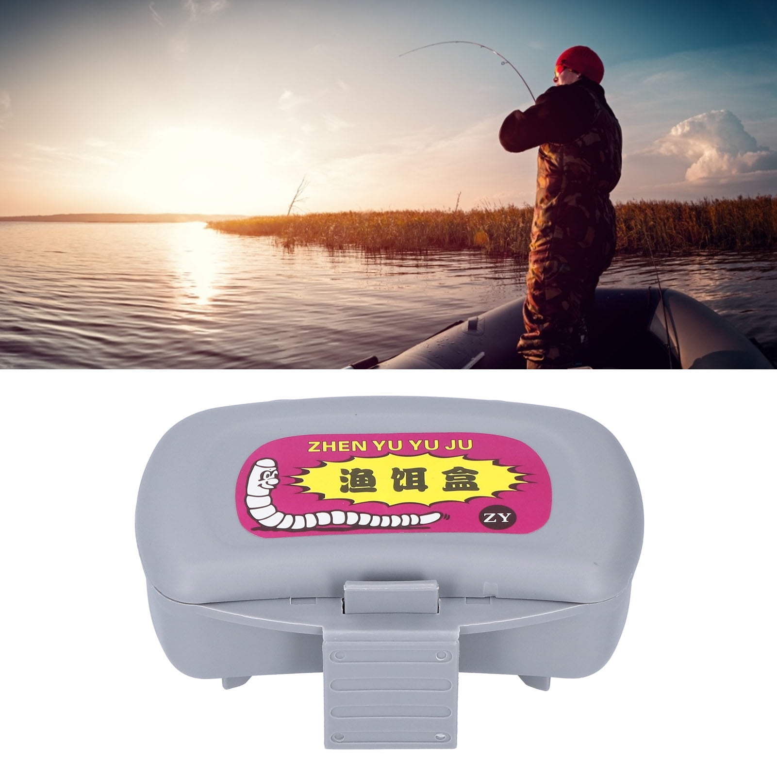 YLSHRF Portable Tackle Box Organizer,Plastic Fishing Tackle Box